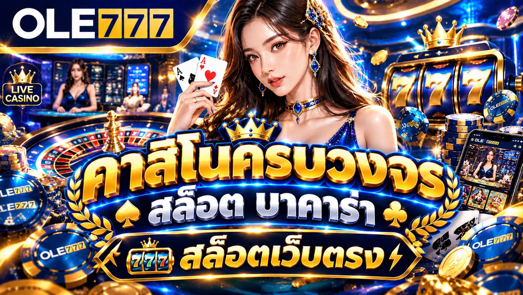 สล็อตเว็บตรง OLE777: เล่นง่าย ได้เงินจริง 2026